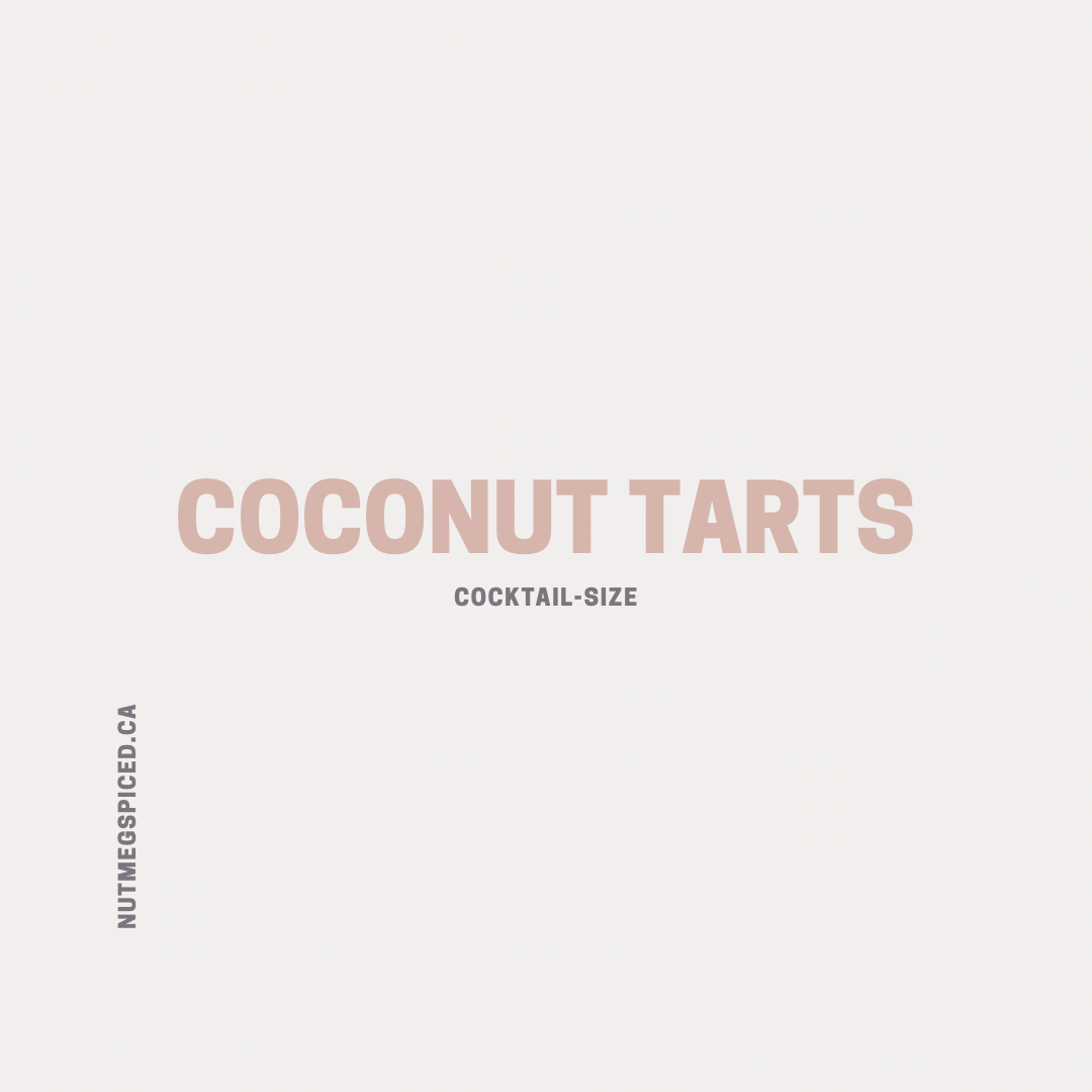 COCONUT TARTS (24)