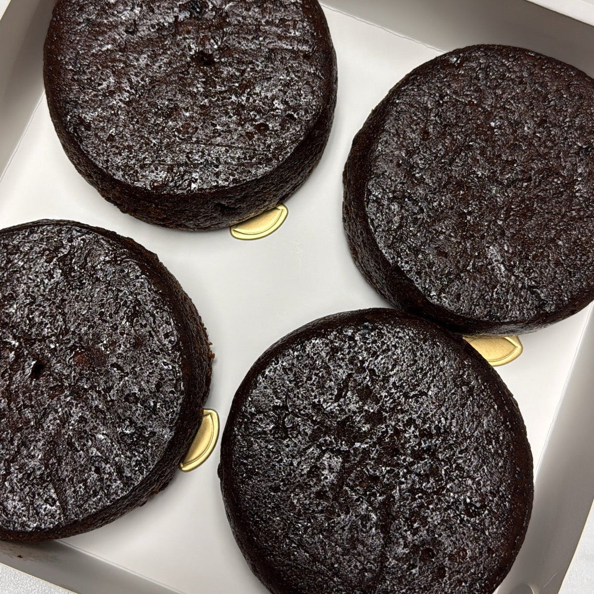 4 4 inch NutmegSpiced's Black Rum Cake