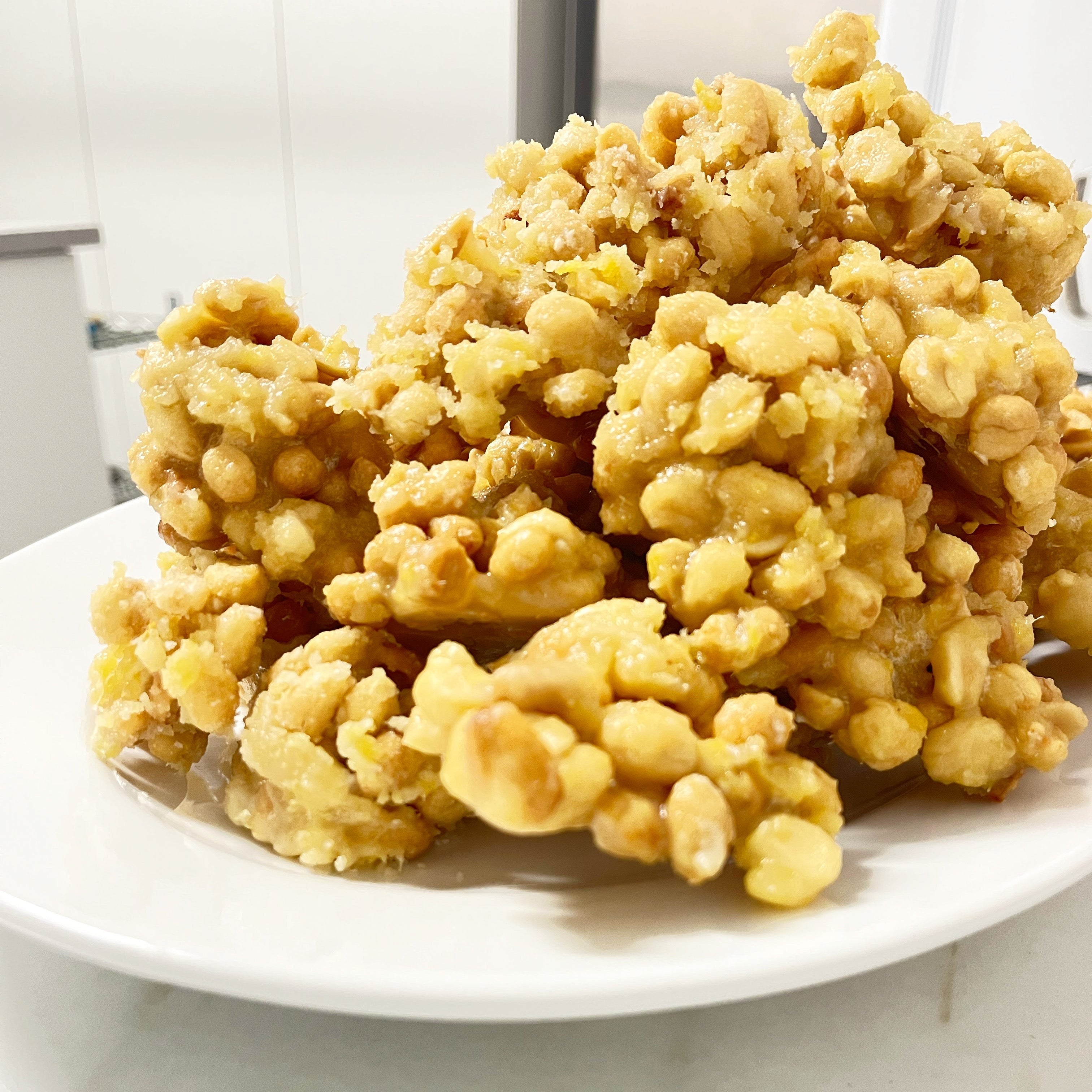 Grenadian groundnut sugar cakes