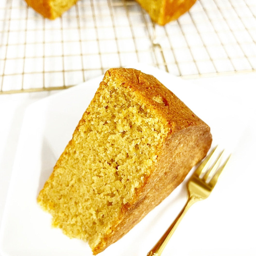 Slice of Grenadian Sponge cake